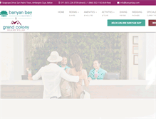 Tablet Screenshot of banyanbay.com